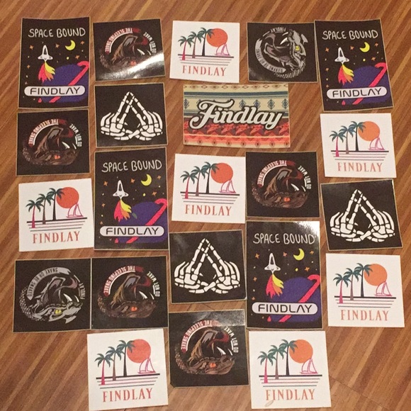 Accessories - 14 NWT Findlay hat Stickers